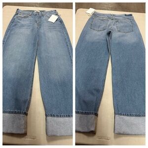ETICA Ethically Made jeans B103
STANTON WIDE LEG W/CUFF size 30
Inseam: 31”
…